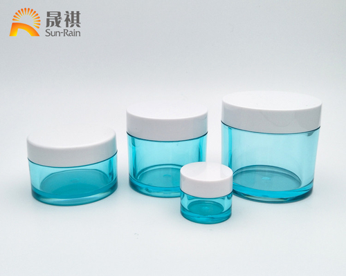 Plastikowe słoiki kosmetyczne do kremów kosmetycznych o dużej pojemności 5g 15g 30g 100g