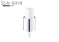 Topy Butelka Pump / Lotion Dispenser Pump srebra ergonomiczny kształt butelki kosmetyczne SR-0805