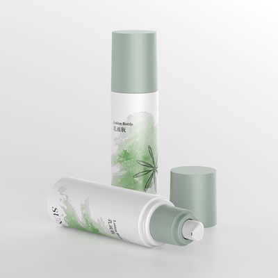 Beauty Custom Single Wall Green Cosmetic Serum Lotion Butelka 120 ml z dyspenserem