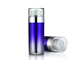 SR2151B Butelki kosmetyczne bezbarwne, Fioletowe butelki z podwójną warstwą Airless Lotion Pump